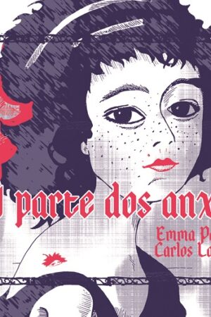 Portada do libro "A parte dos anxos" - Emma Pedreira, Carlos Lago - Aira editorial